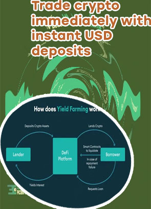 Instant deposit crypto