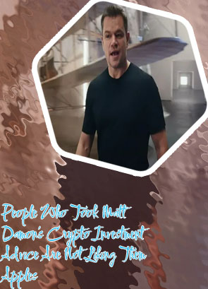 Matt damon cryptocom ad